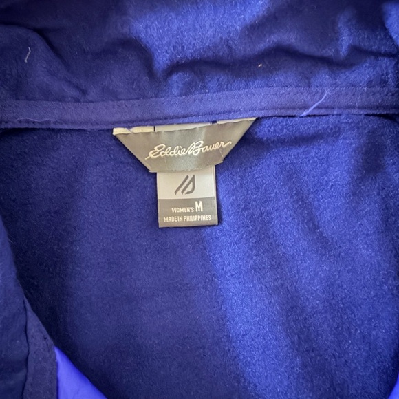 4/$15 Eddie Bauer Deep Purple Outerwear - Picture 5 of 6